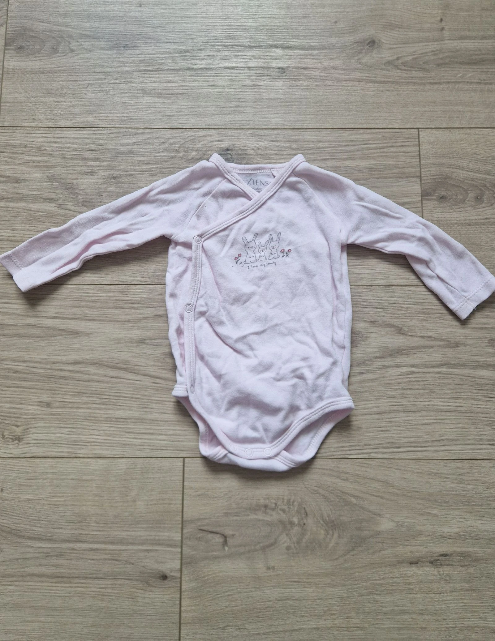 🐰 Lot of 3 cross-body pieces – long sleeves – baby girl – 9/12 months – good condition – photo 2